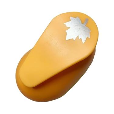 Imagem de KiBcsLic Perfurador de Papel Portátil e Versátil para Artesanato em Papel, Ideal para Scrapbooking, Educação Infantil e Materiais de Escritório, Folha de Carvalho