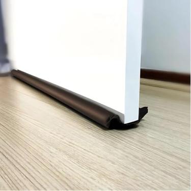 Imagem de Protetor Veda Porta Duplo 80cm Impermeável Anti Insetos Poeira e Vento Isolamento Térmico e Acústico para Casa e Escritório