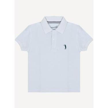 Imagem de Camisa Polo Aleatory Infantil Piquet Light Tranquil Blue-Masculino