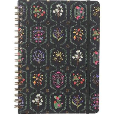 Imagem de Caderno 01X1 Cp.dura Colegial Jardim Preto 80F - Cicero