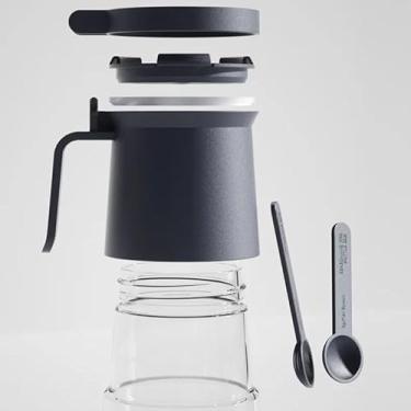 Imagem de Açucareiro 350ml – Porta Temperos em Vidro com Tampa Hermética e Colher Dosadora Saleiro, Sal, Açúcar e Temperos – Livre de BPA, Design Transparente.