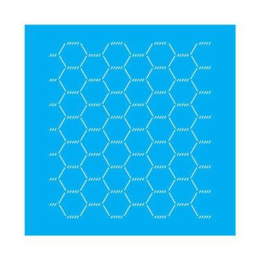 Imagem de Stencil Tamako Arame Farpado - 30X30Cm - Ref D186