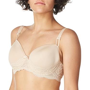 Imagem de Simone Perele Eden feminino moldado em 3D, Rosa pêssego, 30D