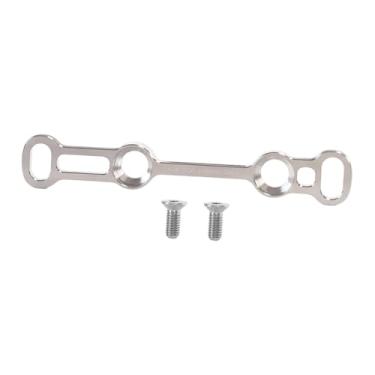 Imagem de Dynwave Adaptador/Conversor/Suporte para Freio a Disco de Bicicleta de Estrada - Fácil de Instalar - Suporte de Montagem para Pinça de Freio a Disco para Uso, Prata 7.9 X 1.3 Cm