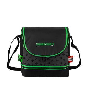 Imagem de Lancheira Térmica Minecraft Icons Escolar Meninos Infantil