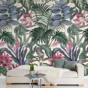 Imagem de Papel De Parede Verde 10m X 0.53m Eco Amigável