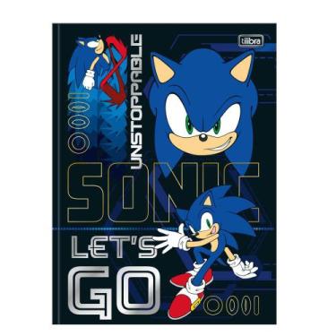 Imagem de Caderno Universitário Brochura Sonic 80 Folhas Tilibra, Modelo III