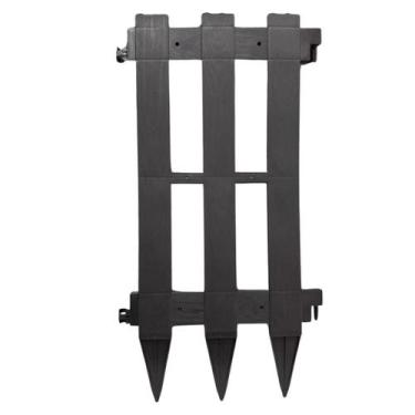 Imagem de Cerquinha Para Jardim De Plástico Decorativa Grande 59cm Alt - UNI ECC
