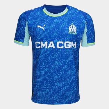 Imagem de Camisa Olympique de Marseille Third 25/26 s/n Torcedor Puma Masculina-Masculino