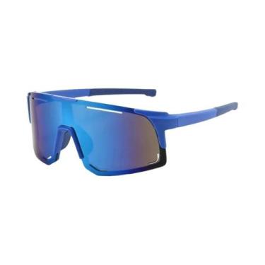 Imagem de Óculos De Sol Polarizados Unissex Para Ciclismo Proteção UV À Prova De