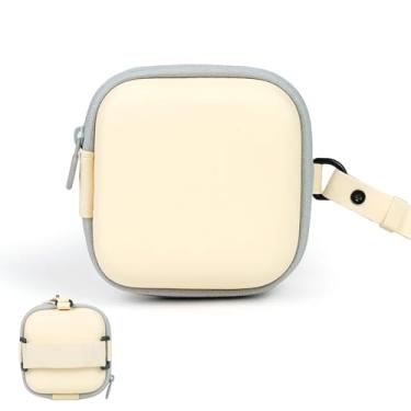 Imagem de MOLOVA Capa de fone de ouvido e armazenamento de fone de ouvido – Bolsa organizadora de cabos para AirPods, fones de ouvido, carregador, cabo, USB, cartão de memória, chave, batom. Estojo de viagem à