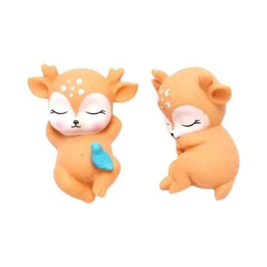 Imagem de Miniatura de Rena de Natal em Pelúcia para Decoração de Jardim, Como f