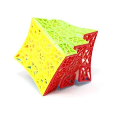 Imagem de Cubo mágico profissional 3x3x3 dna cube côncavo - QIYI