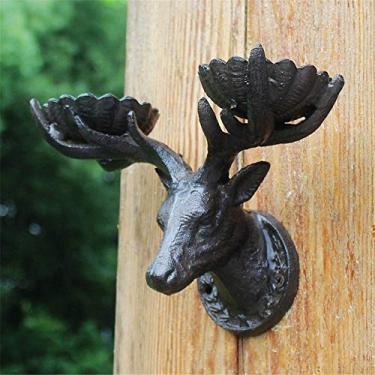 Imagem de Suporte de castiçal decorativo decoração de castiçal de ferro fundido retro decorações de sala de estar pendurar na parede (cor: multicolorido tamanho: tamanho livre)