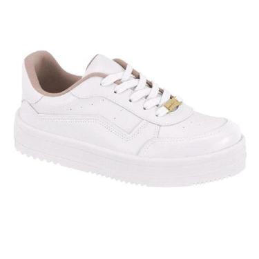 Imagem de Tenis moleca casual confortavel ref 5782.316.7800 feminino, Branco, 37