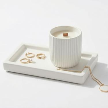 Imagem de MaisoNovo Bandeja de pia branca de cerâmica