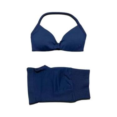 Imagem de Conjunto De Ginástica Sexy Feminino De 2 Peças, Shorts De Yoga Em Cor 