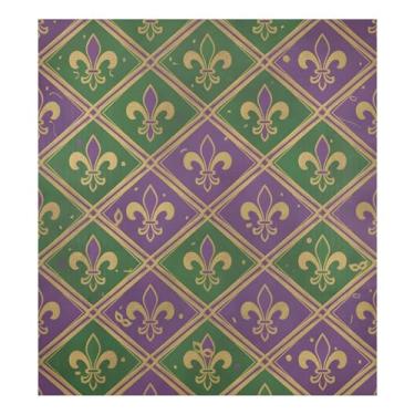 Imagem de Blueangle Capa de ímã vintage para lava-louças Mardi Gras, decoração da capa frontal da máquina de lavar louça, adesivos de eletrodomésticos, adesivos de eletrodomésticos, 58 cm C x 66 cm adesivo