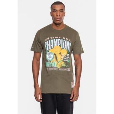 Imagem de Camiseta Mitchell & Ness Masculina NBA Finals Boston Celtics Masculino-Masculino