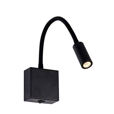 Imagem de Arandela LED Articulada de Leitura Preta 3W 3000K Ace15