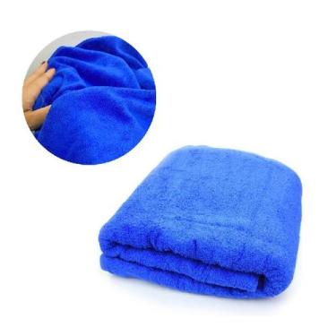Imagem de Pano multiuso de microfibra azul para limpeza - SPX