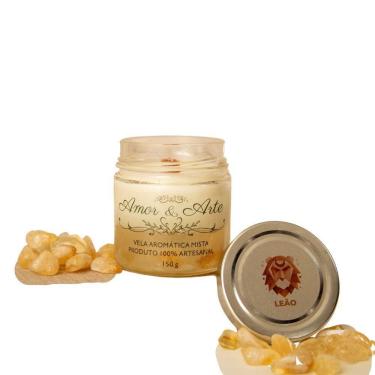 Imagem de Vela Aromática Artesanal Premium Linha Zodíaco 150G