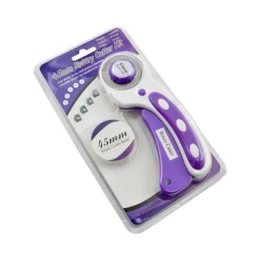 Imagem de Cortador Rotativo De 45mm E 28mm Para Tecido, Couro, Papel E Artesanat