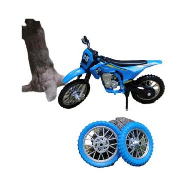 Imagem de Brinquedo De Moto Off-Road De Liga Metálica Para Crianças Com Função D