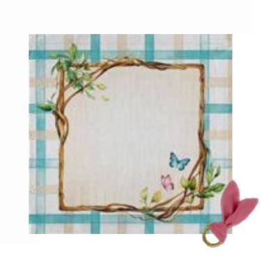 Imagem de Guardanapo De Pascoa Em Linho 533089 40X40 2Unid Belchior