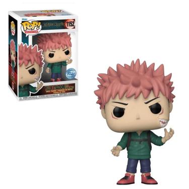 Imagem de Funko Pop Jujutsu Kaisen 1152 Yuji W/Sukuna Mouth Special Ed