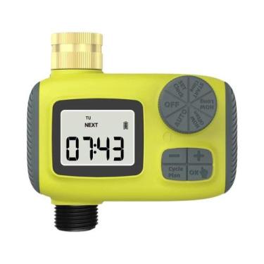 Imagem de Temporizador Automático De Irrigação Para Jardim Externo Com 1/2/3/4 S