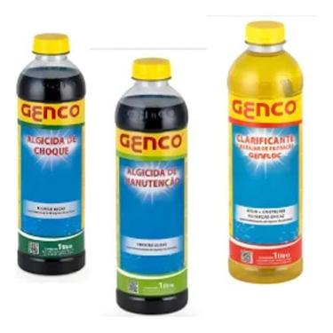 Imagem de Kit genco ( 1 clarificante , 1 manutencao e 1 choque