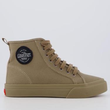 Imagem de Tênis Redley High Látex Feminino Caqui, 35
