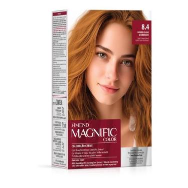 Imagem de Amend - Kit Coloração Amend Magnific Color 8.4 Louro Claro Acobreado