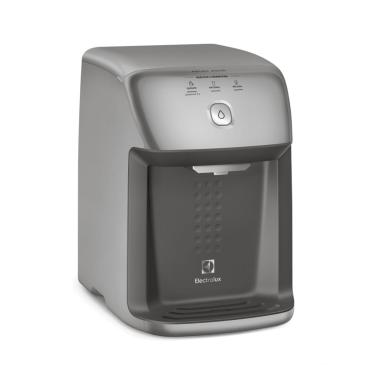 Imagem de Purificador Electrolux Água Quente, Natural e Gelada com Compressor Cinza PH41X 220v