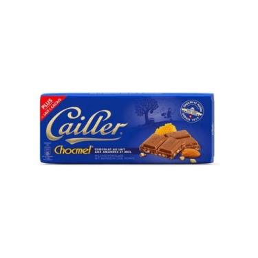 Imagem de Chocolate Suiço Chocmel ao Leite com Amêndoas e Mel Cailler 100g