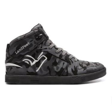 Imagem de Tênis Skate EmbarcaderoX Em Couro Cano Alto Unissex Landfeet-Unissex