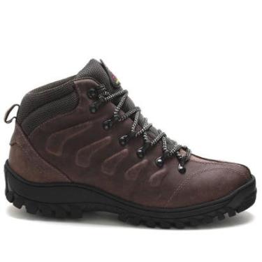 Imagem de Bota Feminina Adventure Coturno Couro Especial Para Trilhas-Feminino