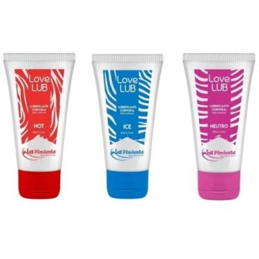 Imagem de Gel Lubrificante Íntimo 60g Love Lub Base Água - La Pimenta, Hot