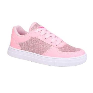 Imagem de Tênis Infantil Juvenil Menina Gibizinho Com Detalhes Brilho-Feminino