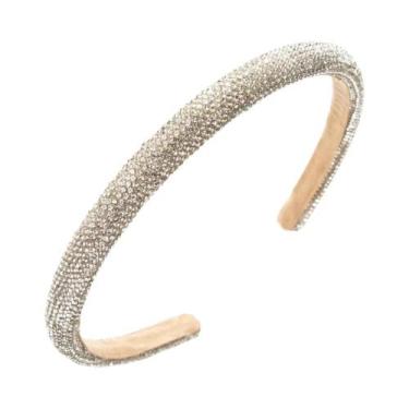 Imagem de Tiara Feminina Colorida Com Diamantes, Moda Coreana, Fina, Elegante, S