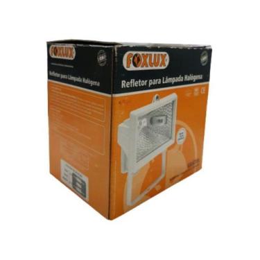 Imagem de Refletro para lampada halogena 150w branco - FOXLUX