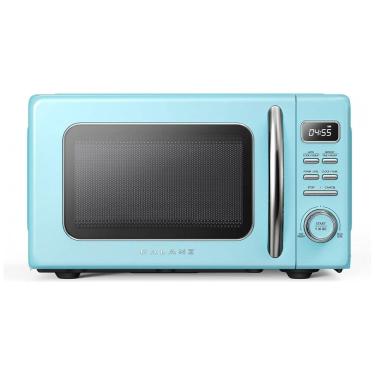 Imagem de Forno Micro-ondas Retrô de Bancada Galanz Azul 20L 700W 110V