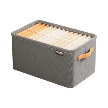 Imagem de Organizador De Roupas Reforçado: Armário E Gavetas Para Calças, Suéter