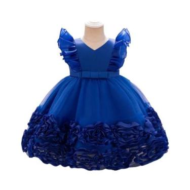 Imagem de Vestido De Princesa Elegante Em Renda Para Meninas, Fantasia De Casame