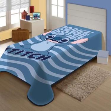 Imagem de Cobertor Infantil Lilo & Stitch - Jolitex, UNICA