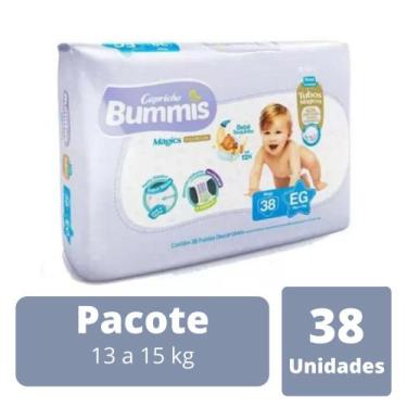 Imagem de Fralda Capricho Bummis 1 Pacote Tamanho XG - 38 Unidades