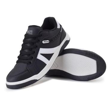 Imagem de Tenis Masculino Philos Demcrata Sapatenis Homem Casual - Democrata, Pr