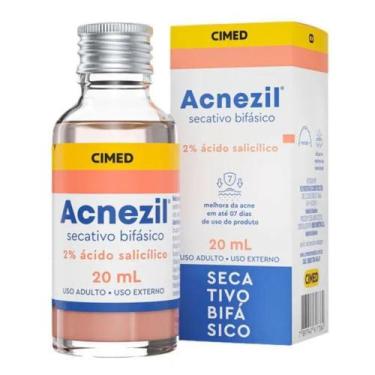 Imagem de Secativo Bifásico Acnezil 20ml Cimed 2% Ácido Salicílico