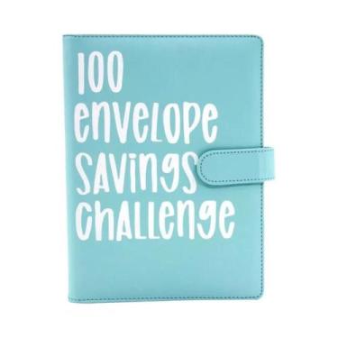 Imagem de Diário De Desafios Para Casais Em Couro PU, Livro De Poupança Com Folh